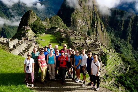 Group at Machu Picchu